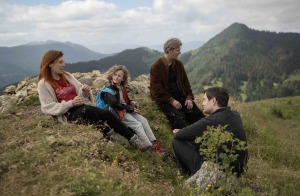 Une famille dans le Haut-Jura. DR